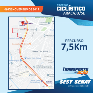 Read more about the article Sest Senat promove passeio Ciclístico neste sábado, 9