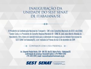 Read more about the article Sest Senat inaugura unidade em Itabaiana dia 12 de dezembro
