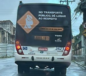 Você está visualizando atualmente ‘Dê lugar ao respeito’: Sinturb lança campanha contra assédio e importunação sexual nos ônibus