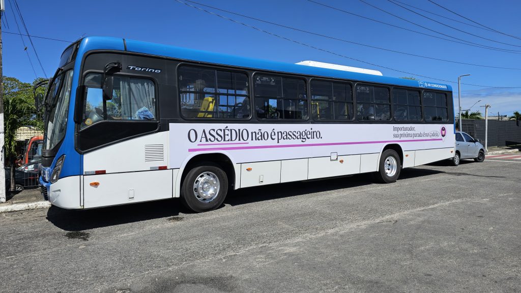 Leia mais sobre o artigo ‘O assédio não é passageiro’: Sinturb lança nova campanha contra importunação sexual nos ônibus