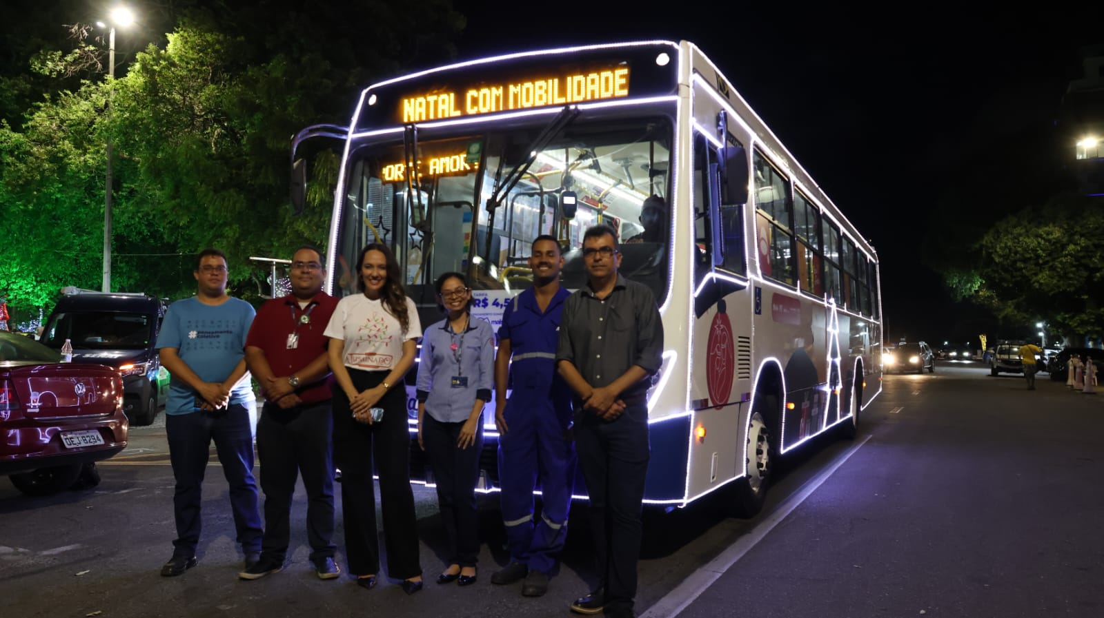 Você está visualizando atualmente Projeto ‘Natal com Mobilidade’ mantém tradição e leva o clima natalino pelas ruas de Aracaju