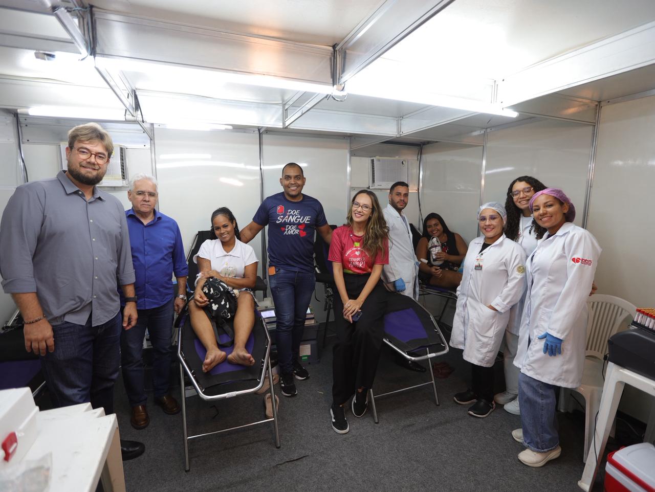 Leia mais sobre o artigo Terceira edição do Transporte Amor contabiliza mais de cem doações de sangue e encerra o ano ultrapassando mil vidas beneficiadas